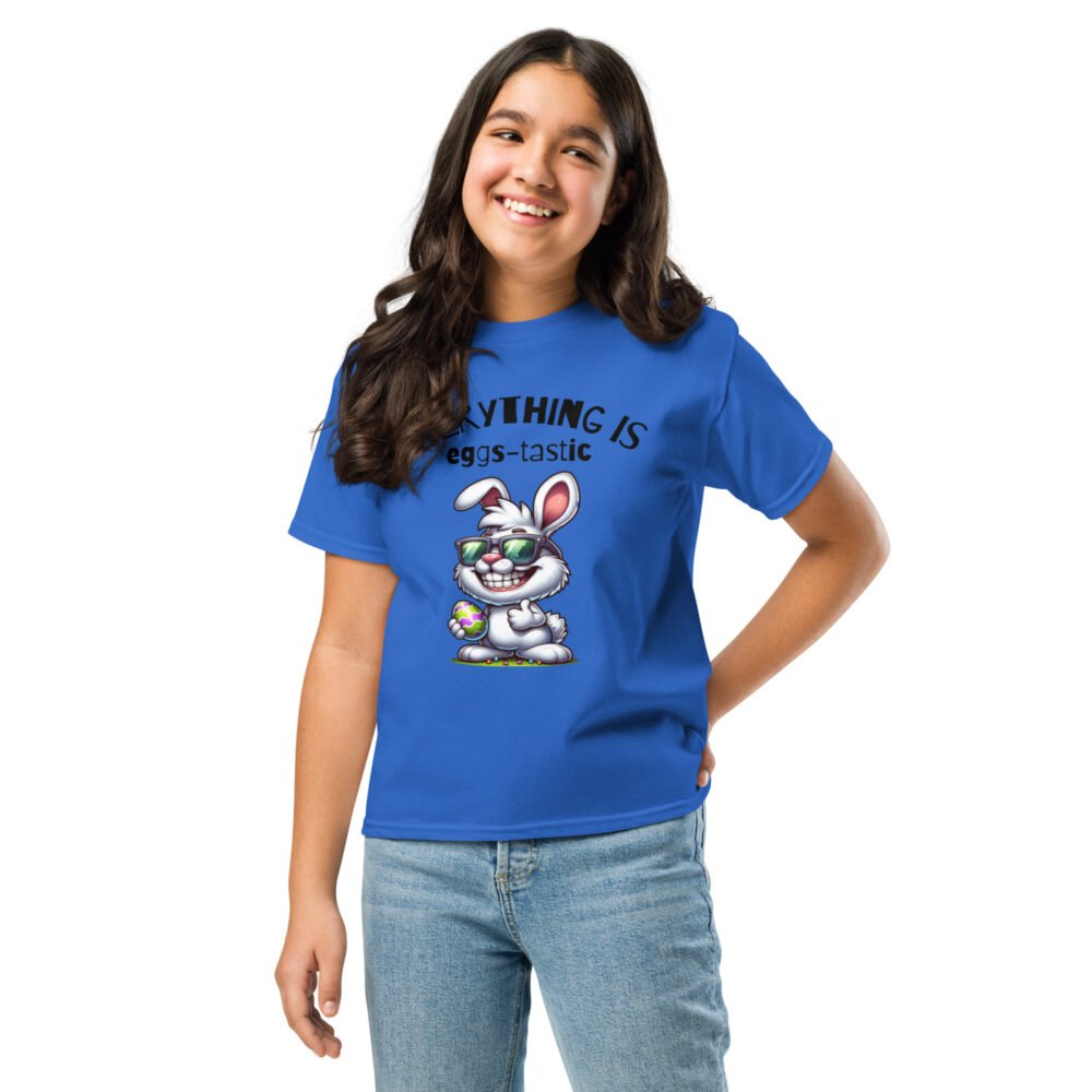 Youth classic tee - Everything is Eggs-Tastic - Image 6