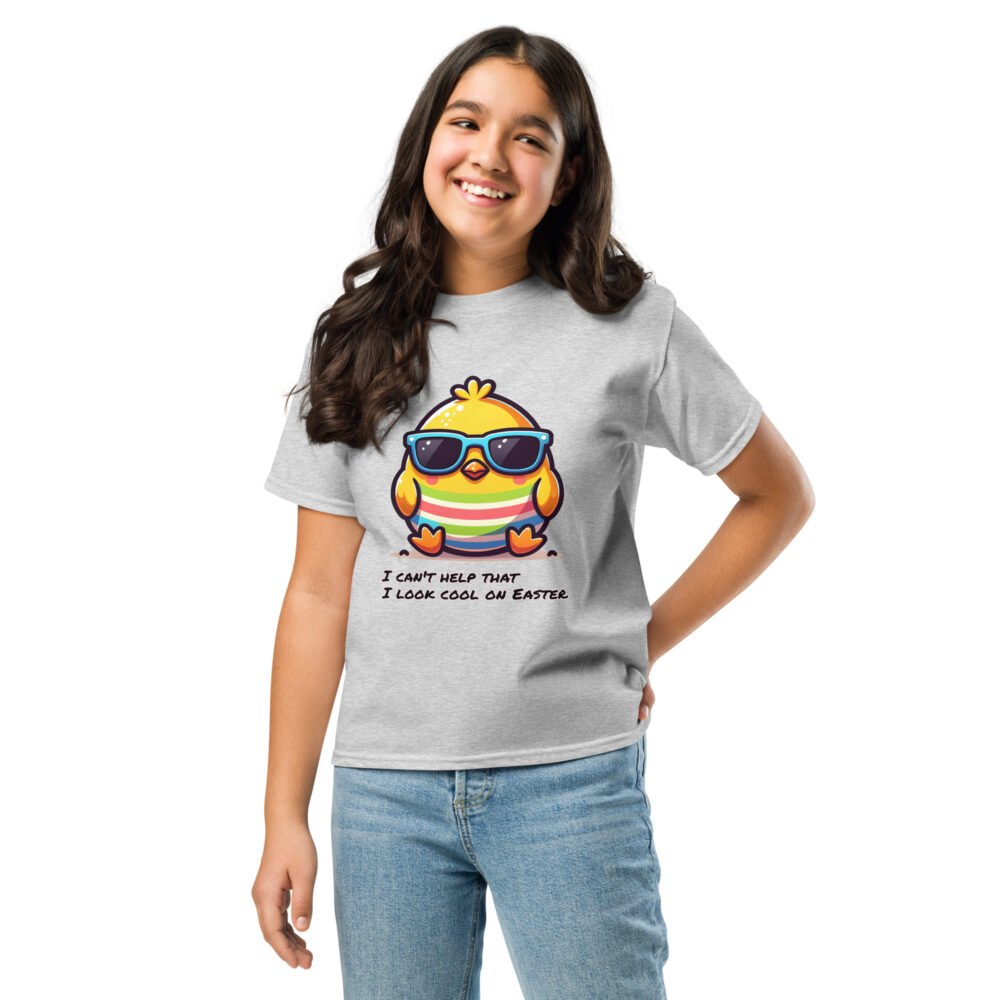 Youth classic tee - Look Cool On Easter - Image 18