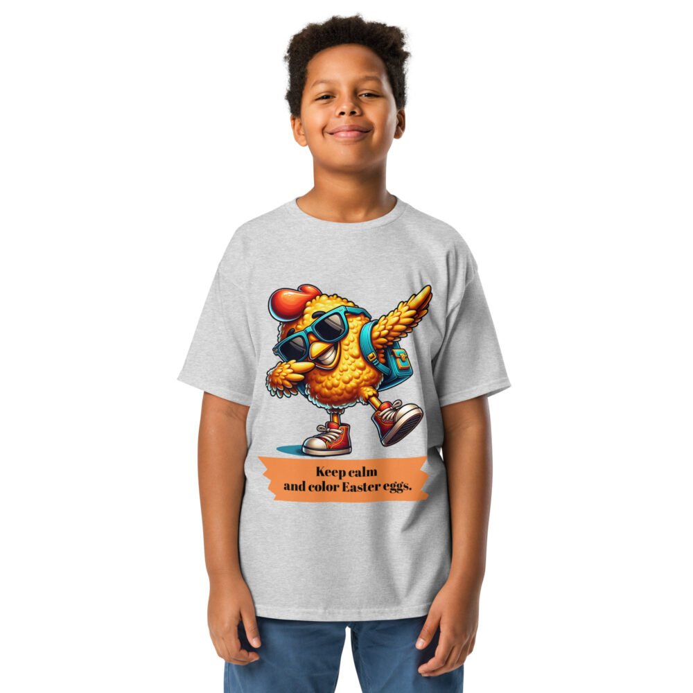 Youth classic tee - Keep Calm And Color Easter Eggs - Image 19