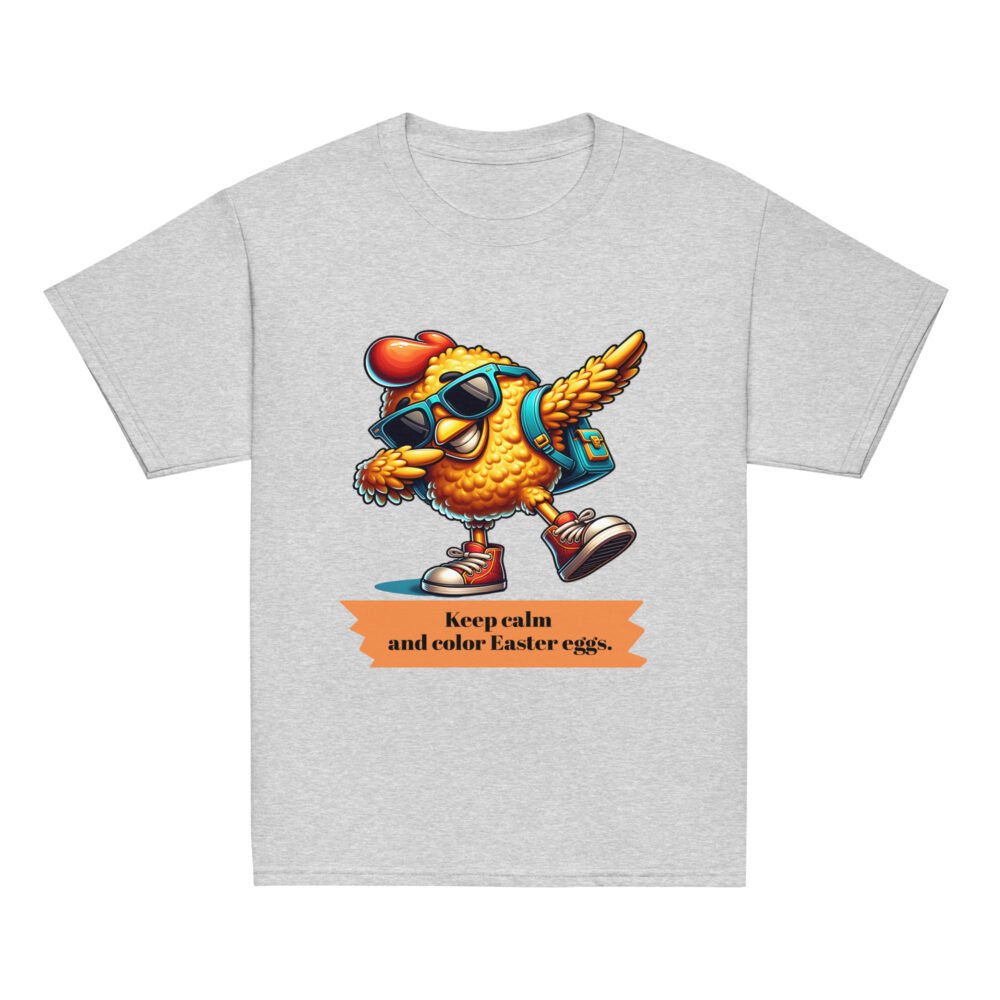 Youth classic tee - Keep Calm And Color Easter Eggs - Image 31