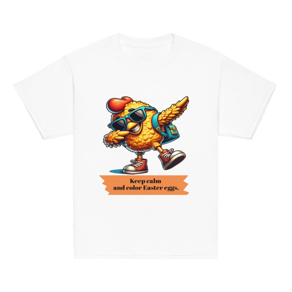 Youth classic tee - Keep Calm And Color Easter Eggs - Image 32