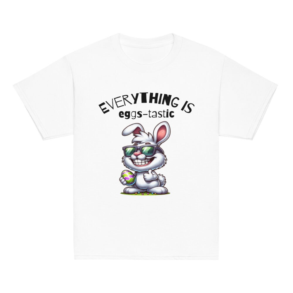 Youth classic tee - Everything is Eggs-Tastic - Image 29