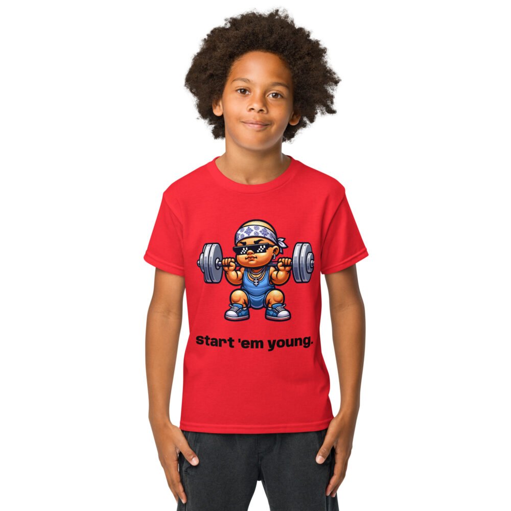 Youth t-shirt - Start'em Young - Image 4