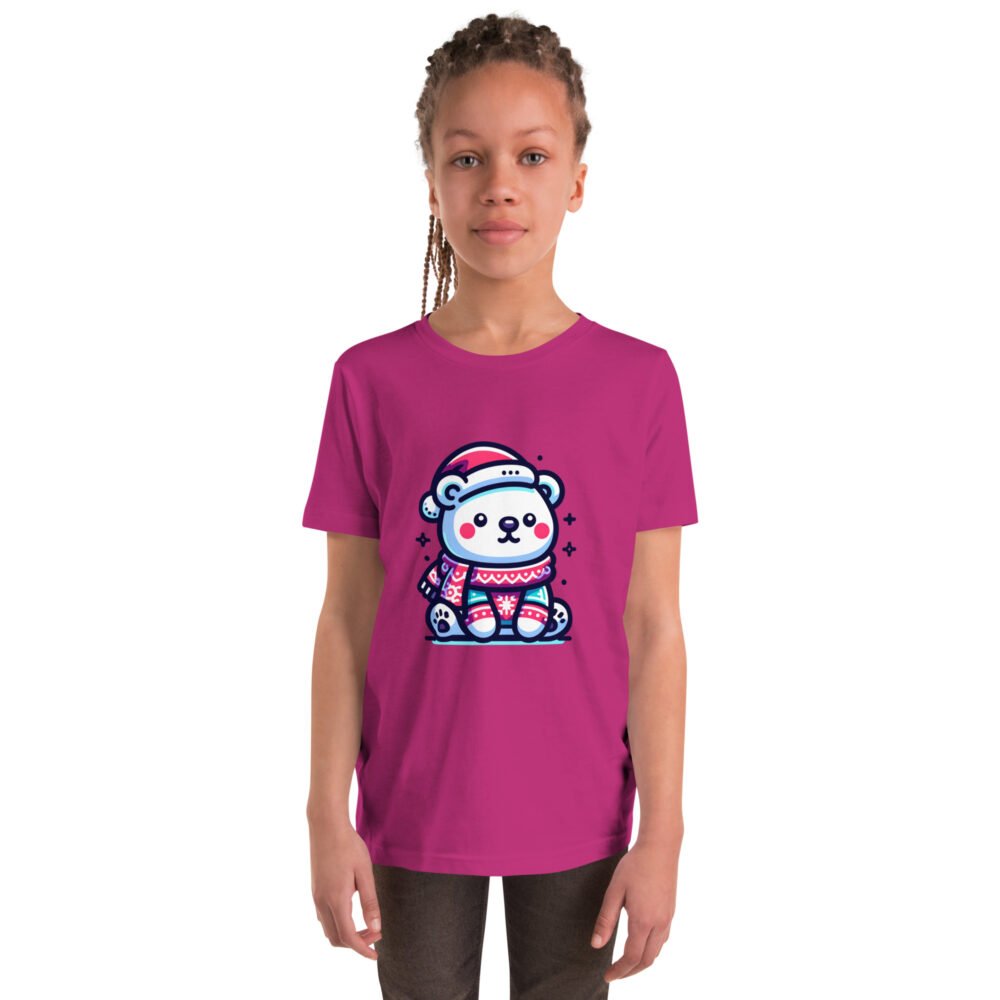 Youth Short Sleeve T-Shirt - Polar Bear - Image 11