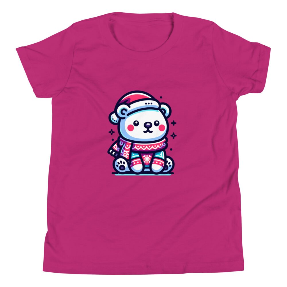 Youth Short Sleeve T-Shirt - Polar Bear - Image 12