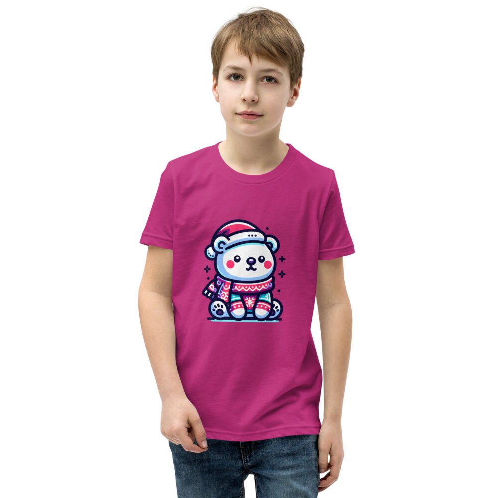 Youth Short Sleeve T-Shirt - Polar Bear - Image 28
