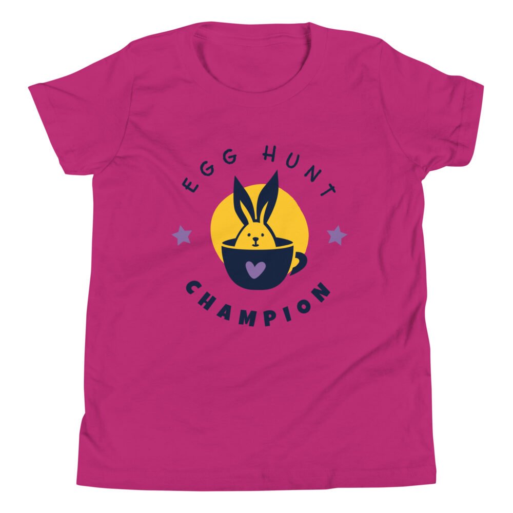 Youth Short Sleeve T-Shirt - Egg Hunt Champion - Image 22