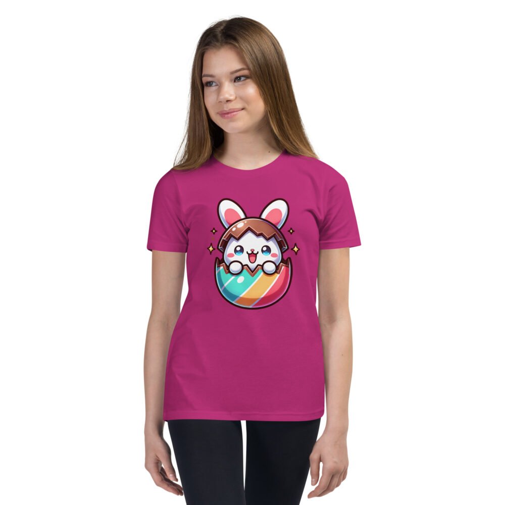 Youth Short Sleeve T-Shirt - Baby Easter Bunny - Image 6