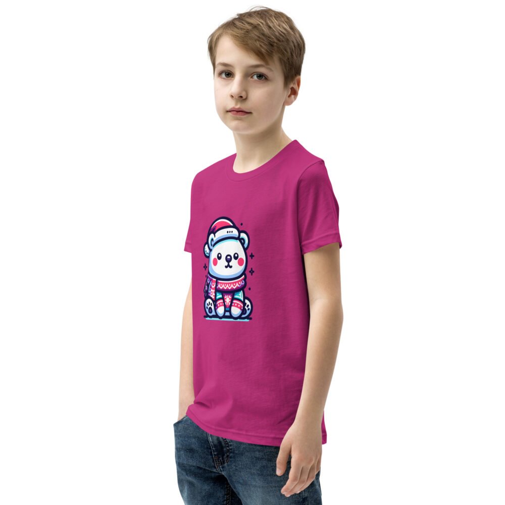 Youth Short Sleeve T-Shirt - Polar Bear - Image 30