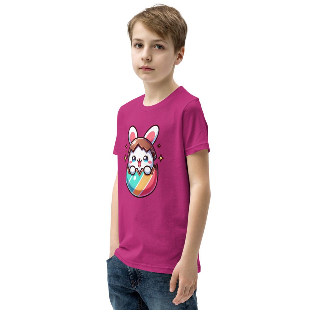 Youth Short Sleeve T-Shirt - Baby Easter Bunny - Image 7