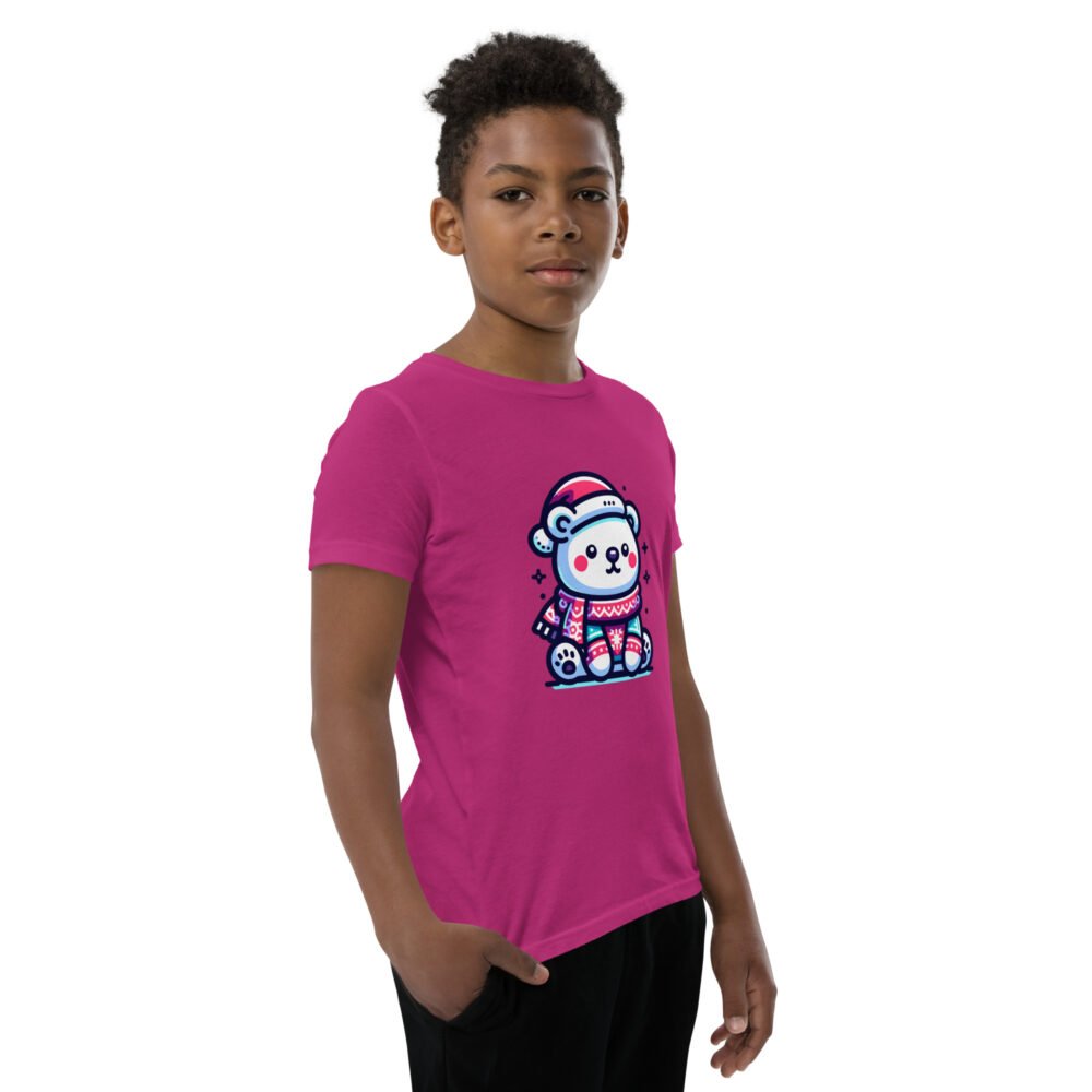 Youth Short Sleeve T-Shirt - Polar Bear - Image 13