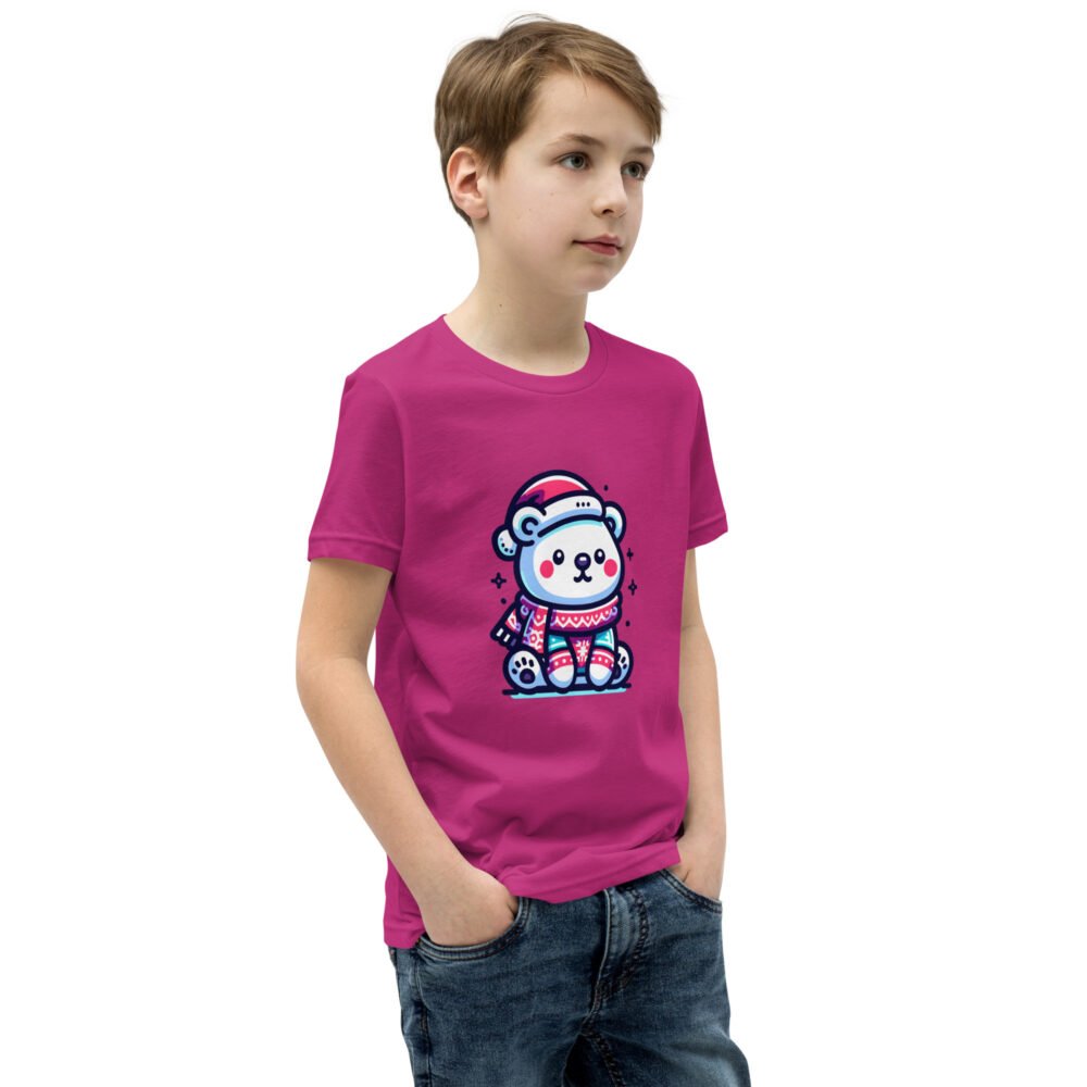 Youth Short Sleeve T-Shirt - Polar Bear - Image 29