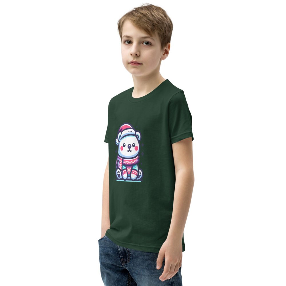 Youth Short Sleeve T-Shirt - Polar Bear - Image 22