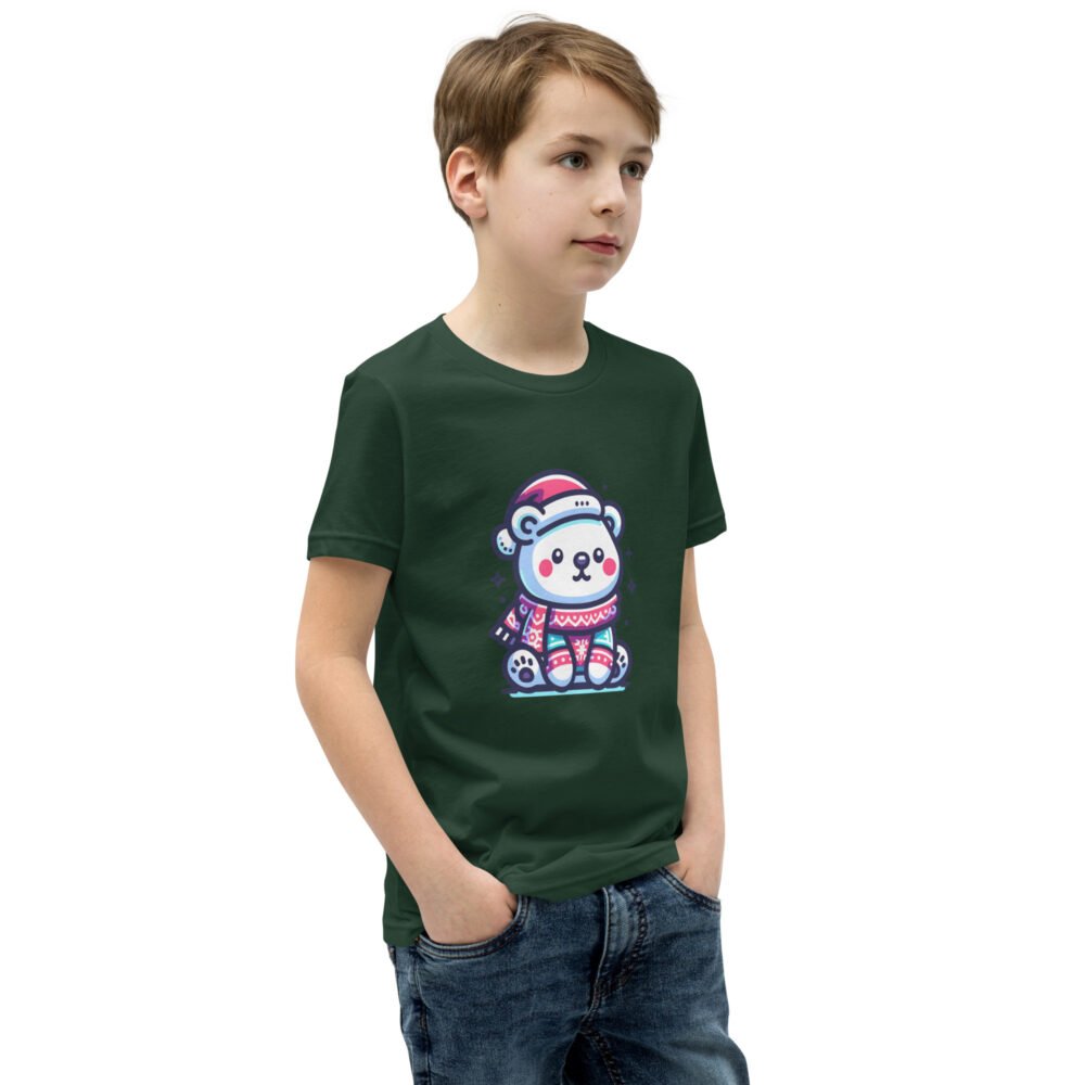 Youth Short Sleeve T-Shirt - Polar Bear - Image 21