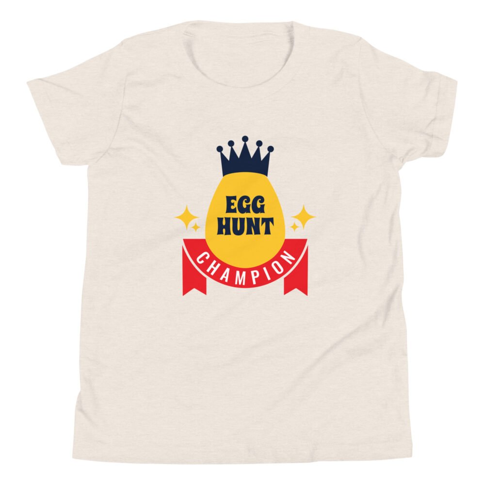 Youth Short Sleeve T-Shirt - Egg Hunt Champion - Image 22