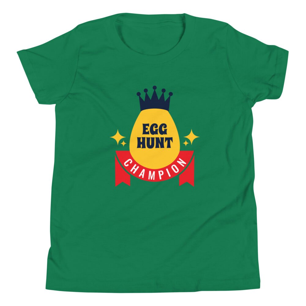 Youth Short Sleeve T-Shirt - Egg Hunt Champion - Image 19