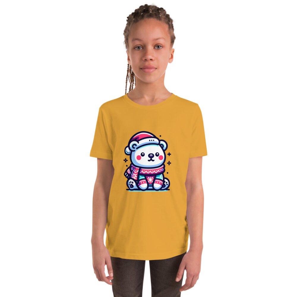 Youth Short Sleeve T-Shirt - Polar Bear - Image 17