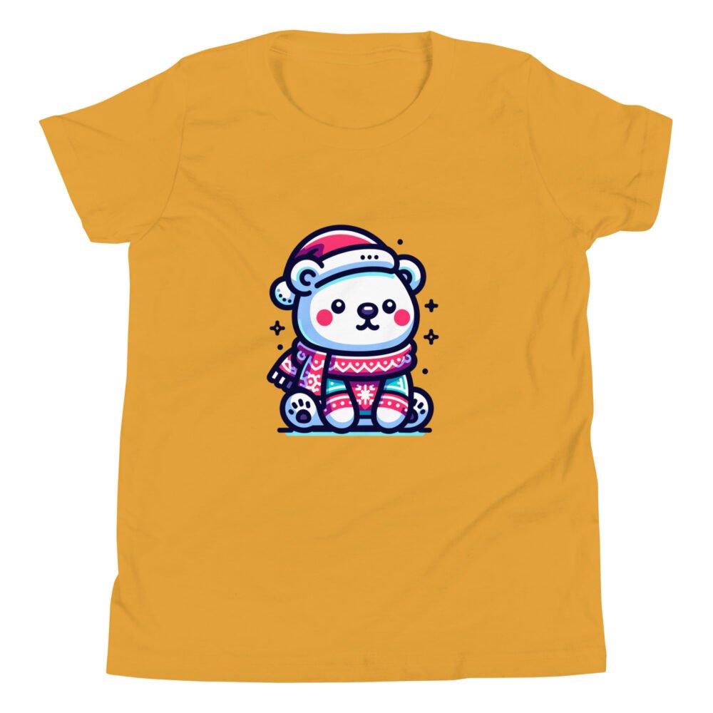 Youth Short Sleeve T-Shirt - Polar Bear - Image 18