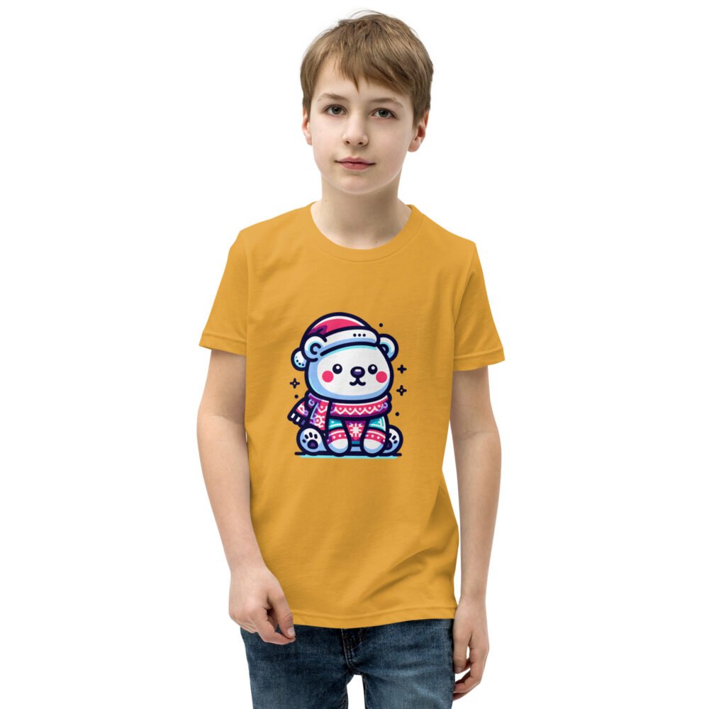 Youth Short Sleeve T-Shirt - Polar Bear - Image 34