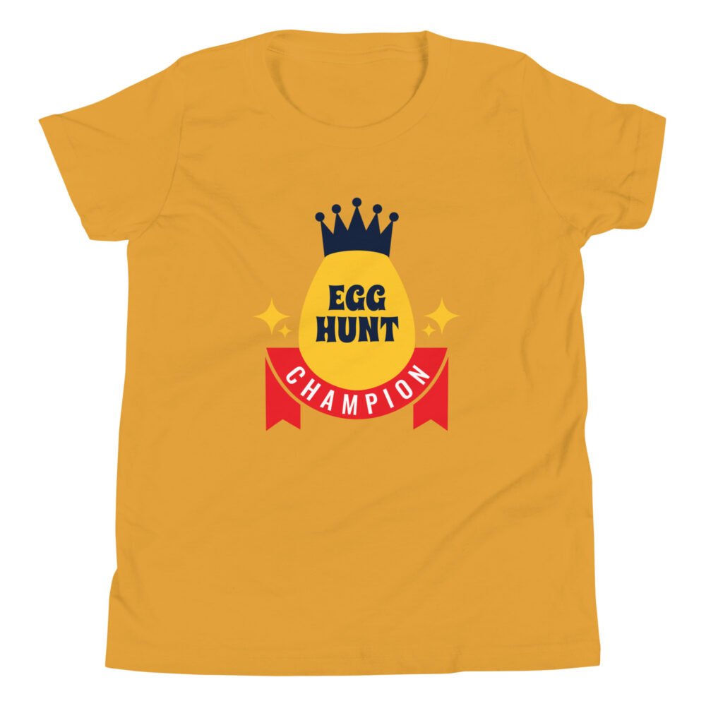 Youth Short Sleeve T-Shirt - Egg Hunt Champion - Image 21