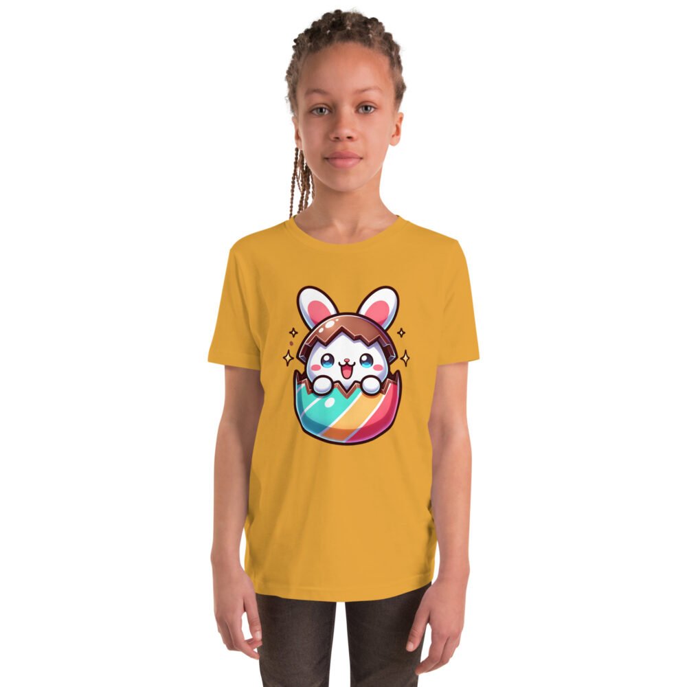 Youth Short Sleeve T-Shirt - Baby Easter Bunny - Image 12