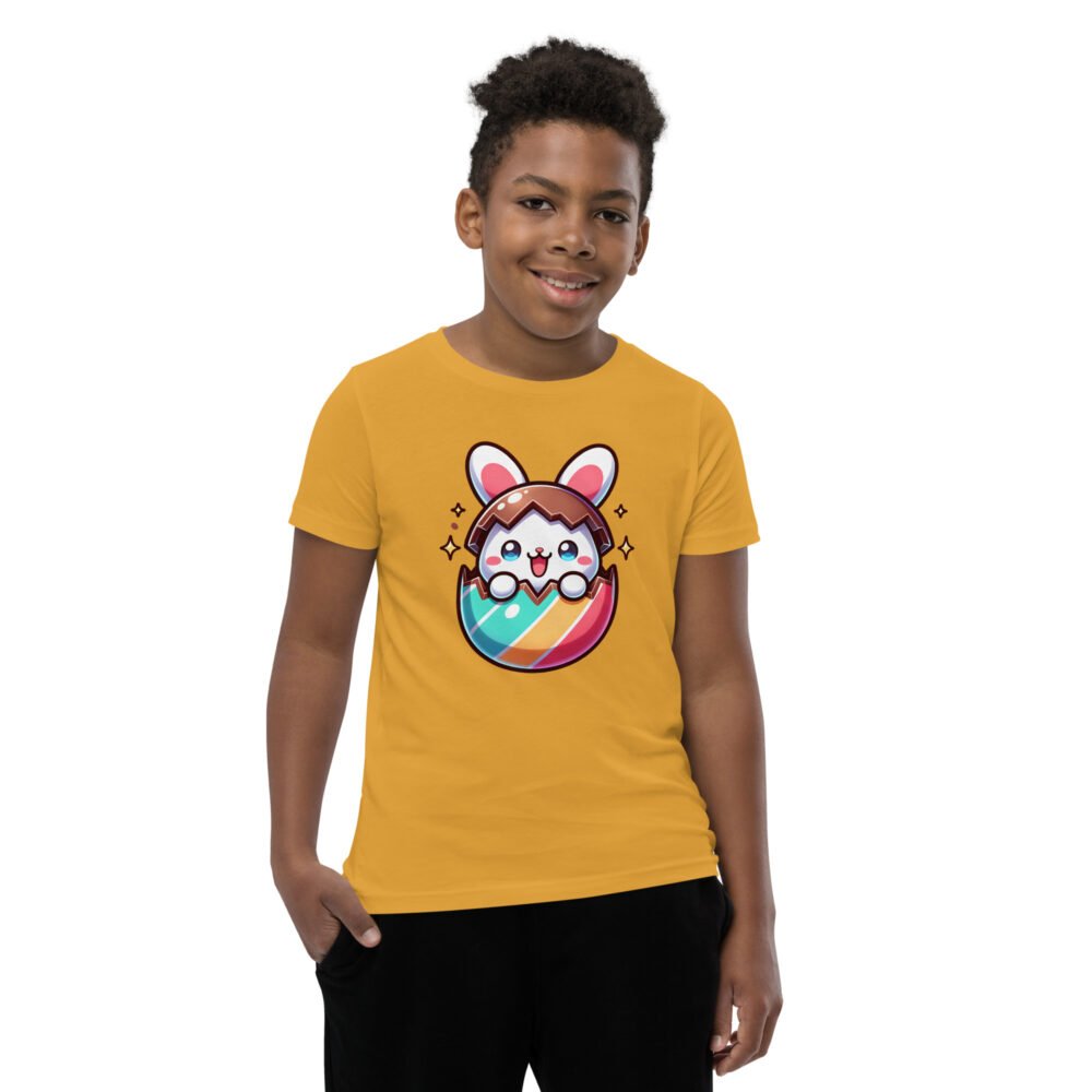 Youth Short Sleeve T-Shirt - Baby Easter Bunny - Image 13