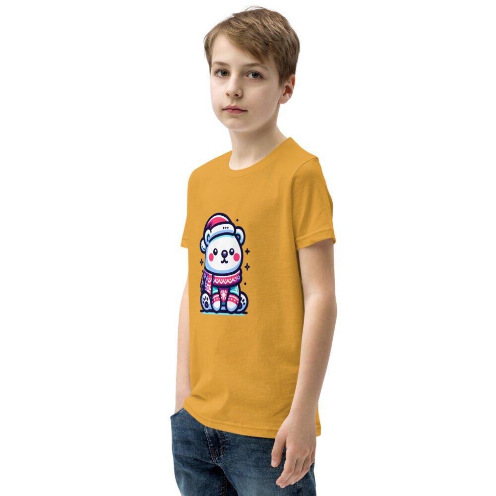 Youth Short Sleeve T-Shirt - Polar Bear - Image 36