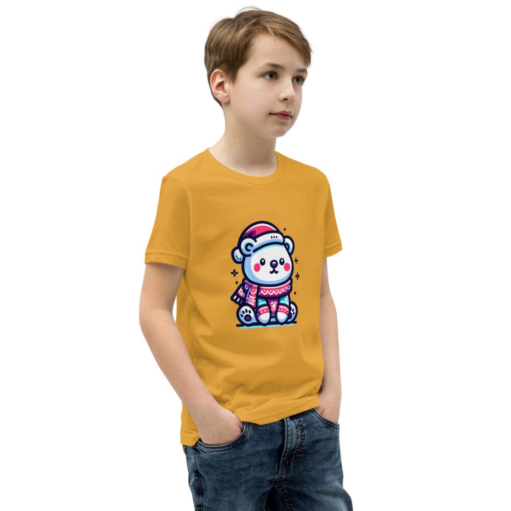 Youth Short Sleeve T-Shirt - Polar Bear - Image 35