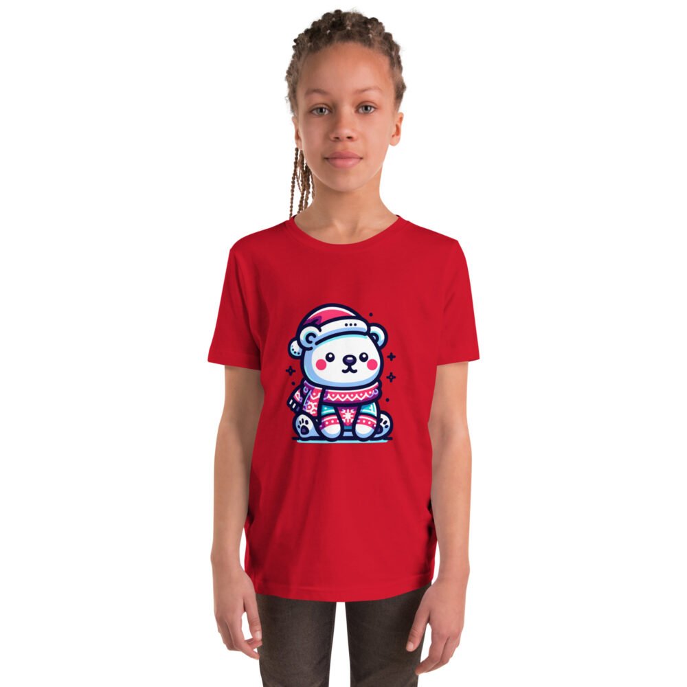 Youth Short Sleeve T-Shirt - Polar Bear - Image 4