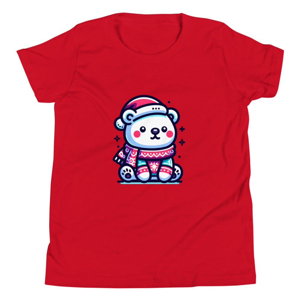 Youth Short Sleeve T-Shirt - Polar Bear - Image 6
