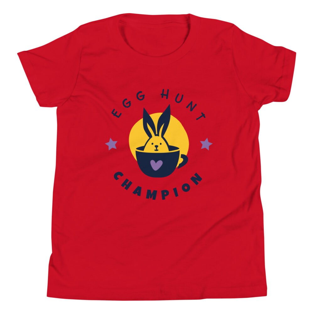 Youth Short Sleeve T-Shirt - Egg Hunt Champion - Image 20