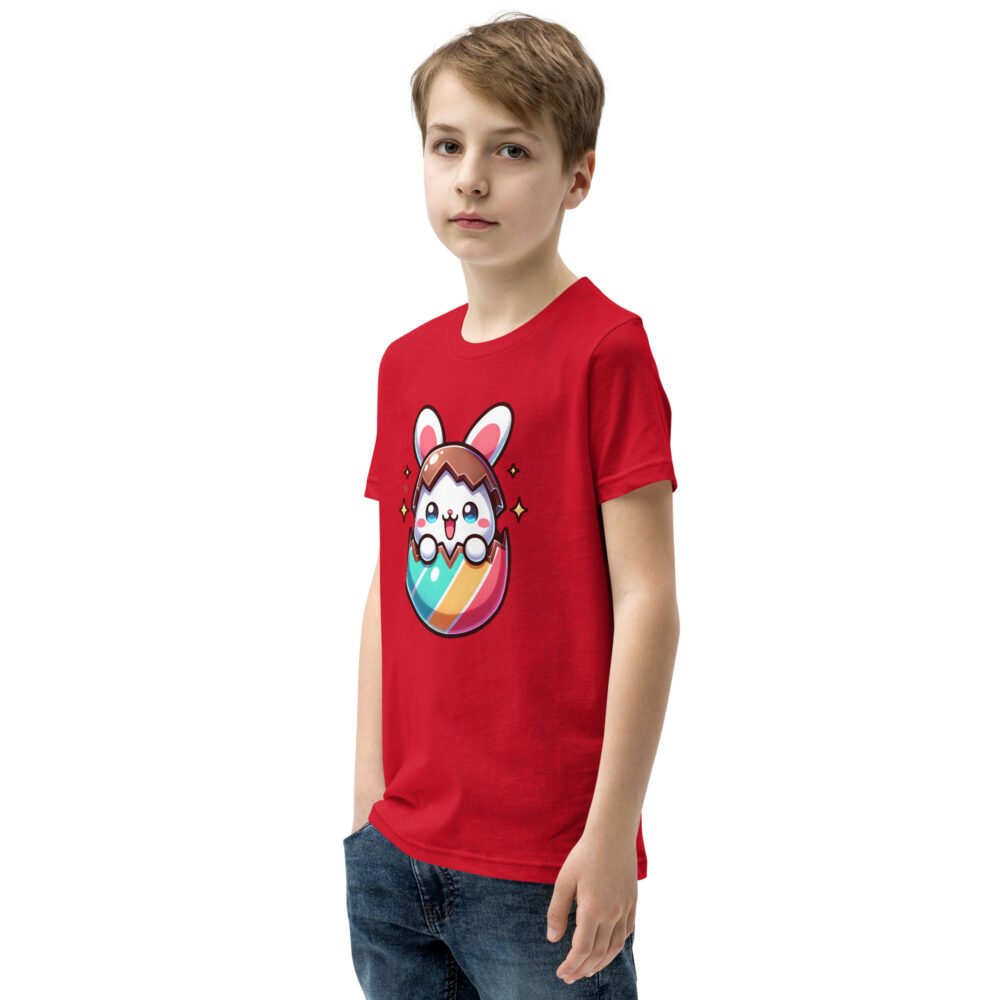 Youth Short Sleeve T-Shirt - Baby Easter Bunny - Image 3
