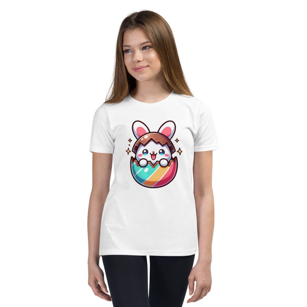 Youth Short Sleeve T-Shirt - Baby Easter Bunny - Image 14