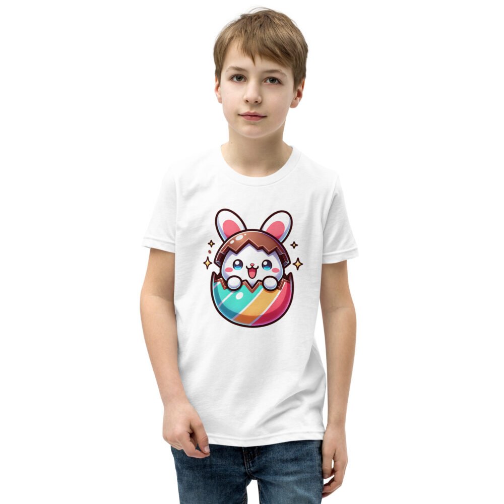 Youth Short Sleeve T-Shirt - Baby Easter Bunny - Image 15